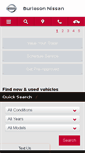 Mobile Screenshot of burlesonnissan.com